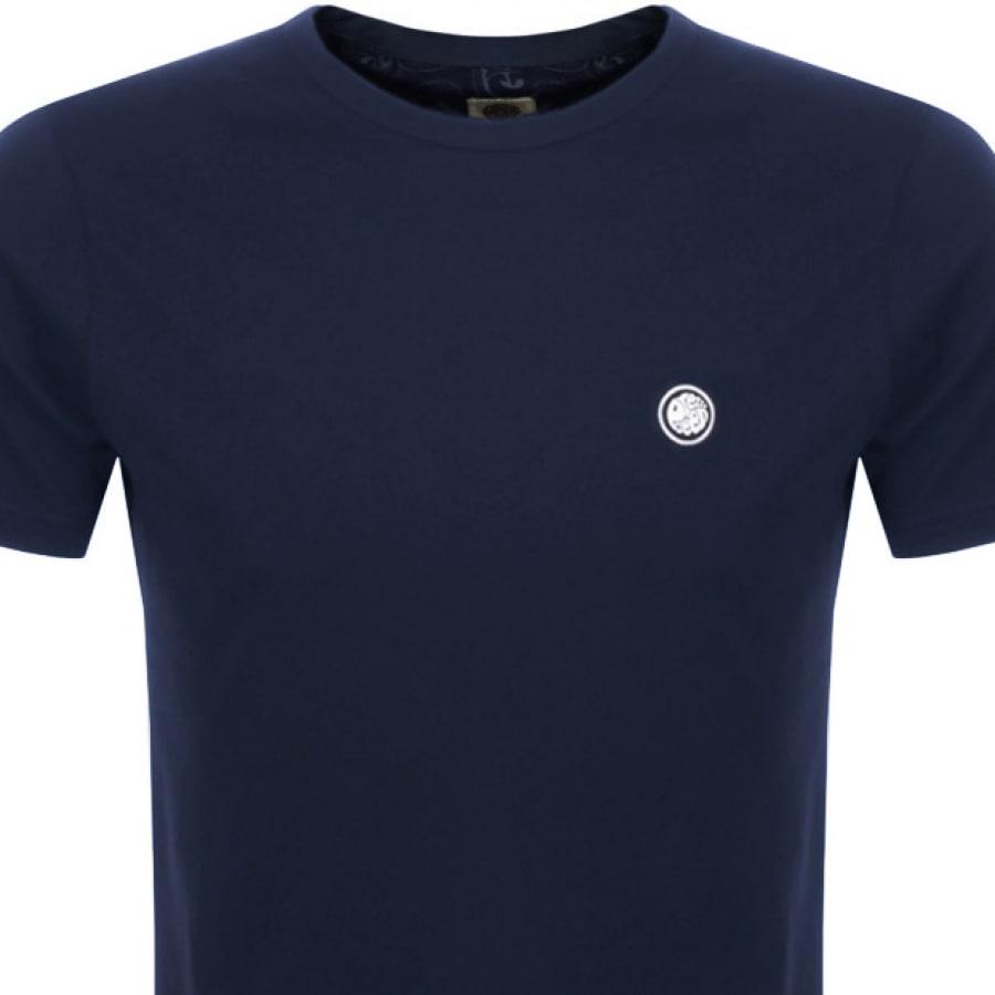 Alternative Image for ProductPretty Green Crew Neck T Shirt Navy2
